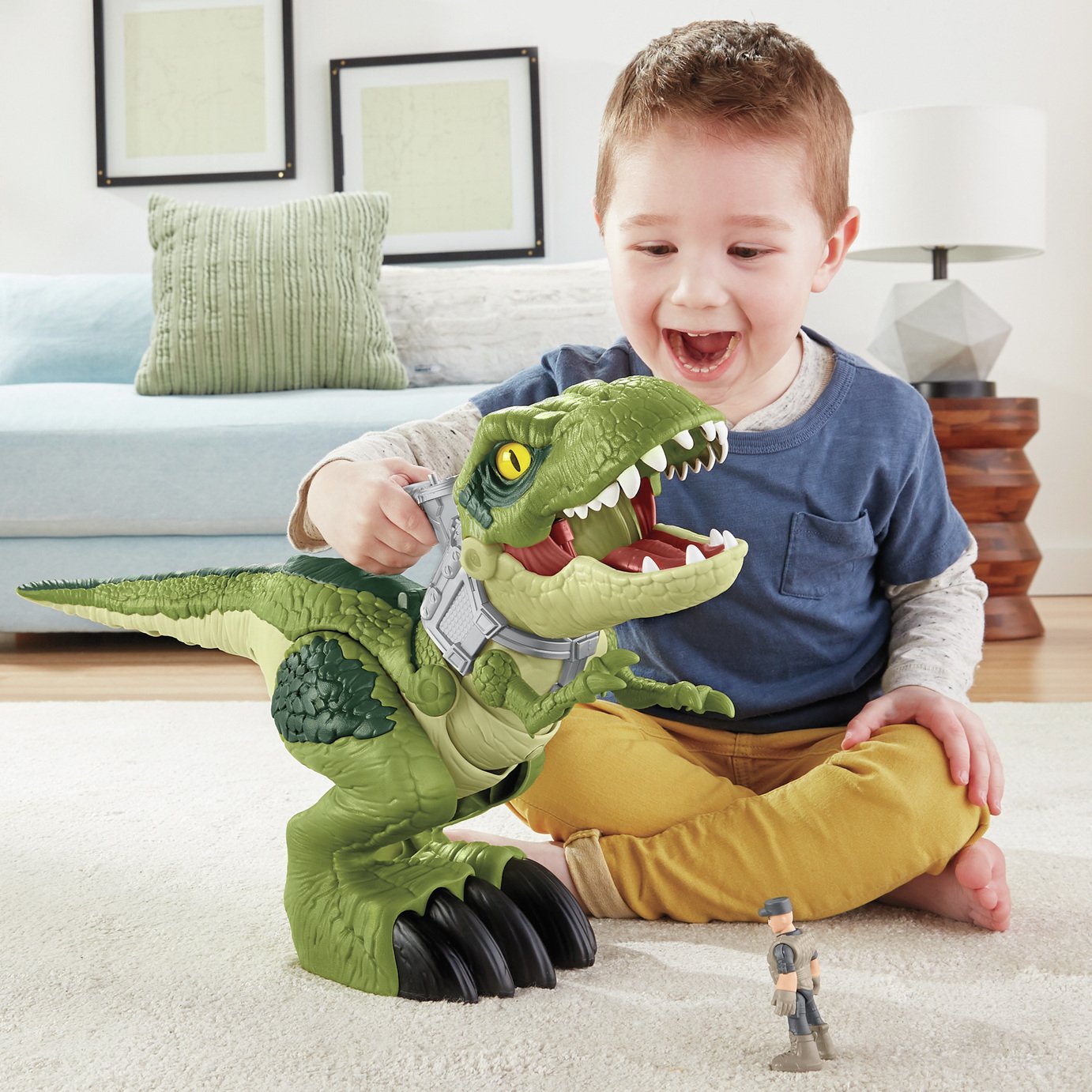 Imaginext Jurassic World Mega Mouth TREX Review