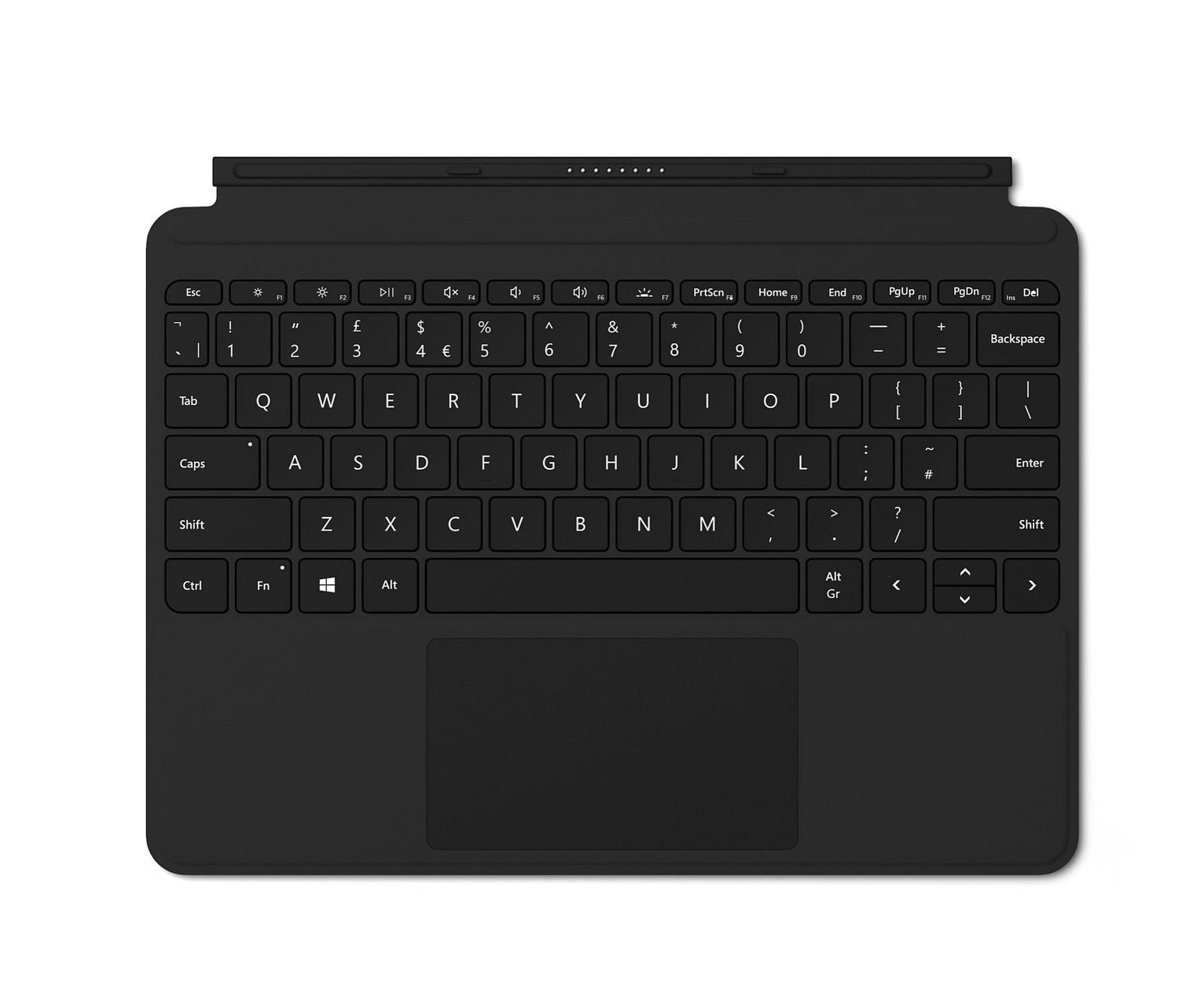 Microsoft Surface Go 2/Go 3 Type Cover - Black