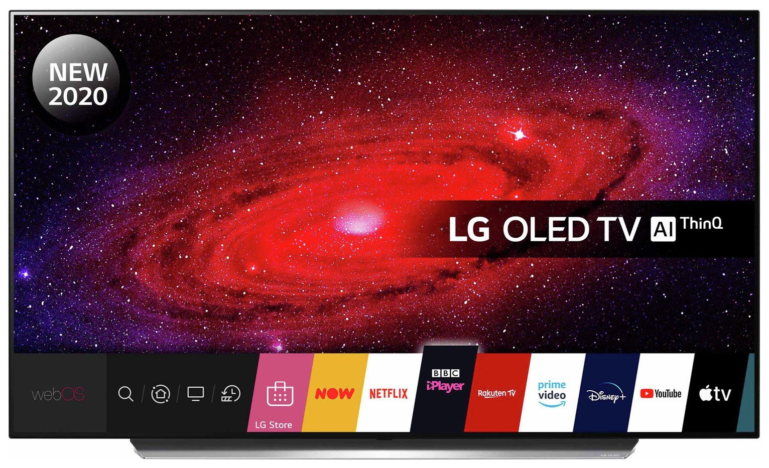 LG 65 Inch 65CX5LB AEK 4K Smart UHD OLED Freeview TV