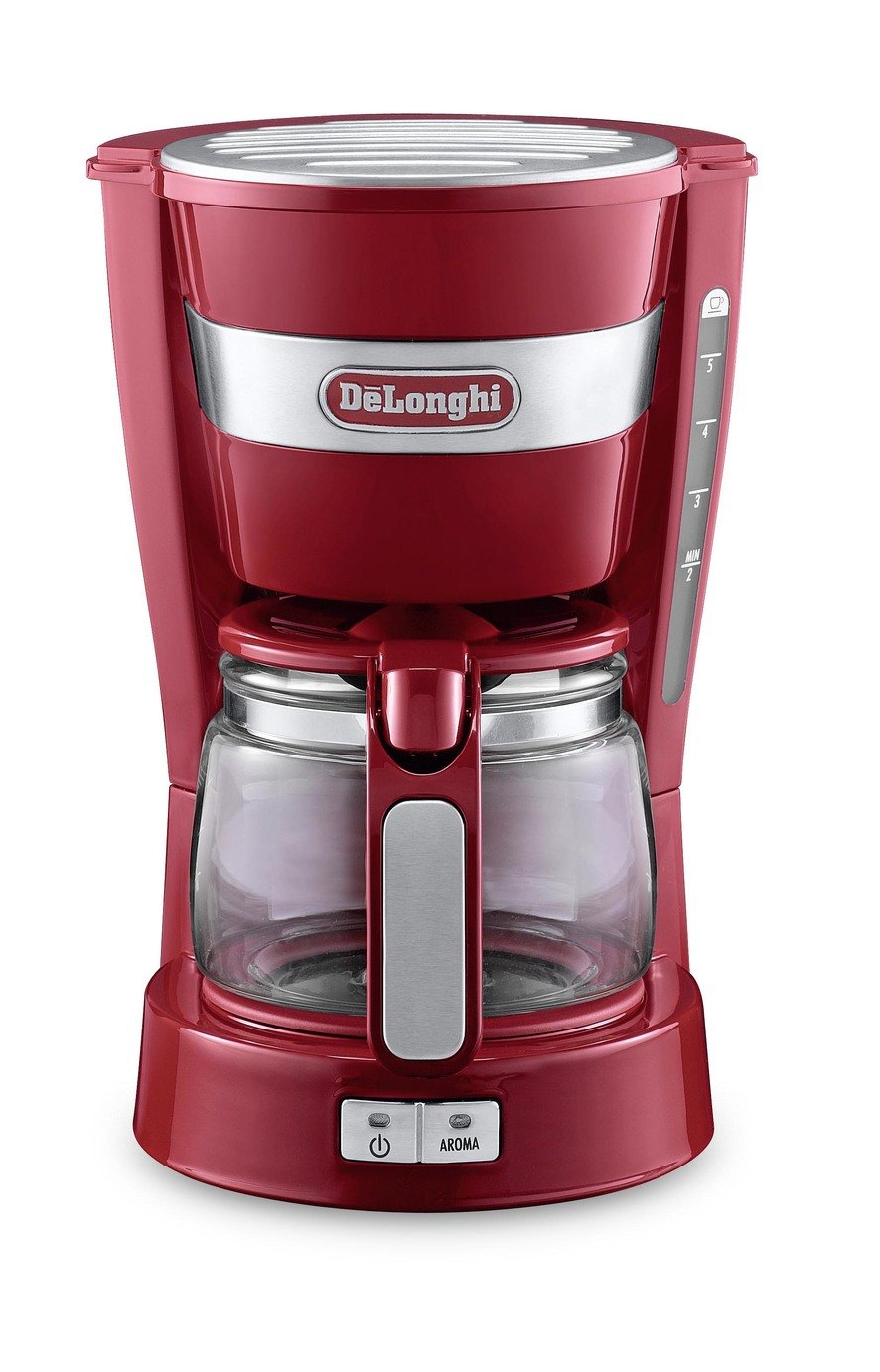 De'Longhi ICM14011.R Active Line Filter Coffee Machine - Red