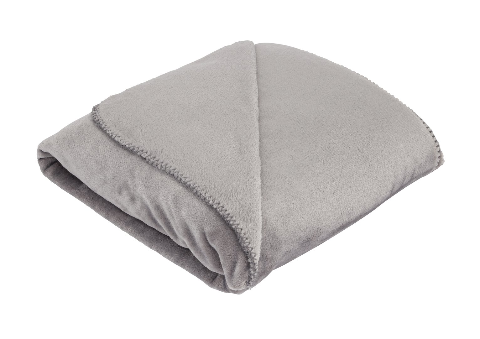 Argos Home Supersoft Fleece Throw - Flint Grey