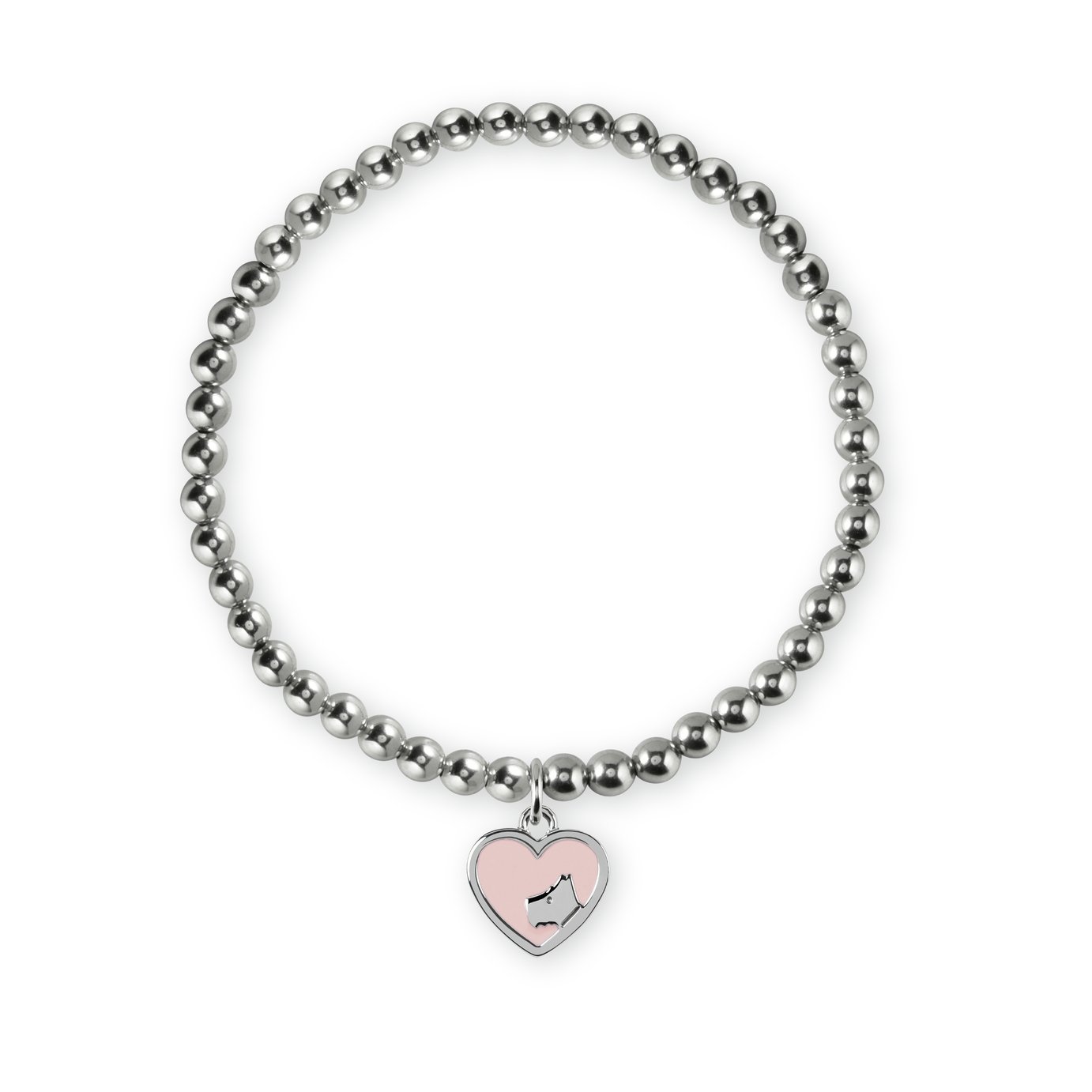 Radley London Sterling Silver Dog Head Heart Charm Bracelet Reviews ...