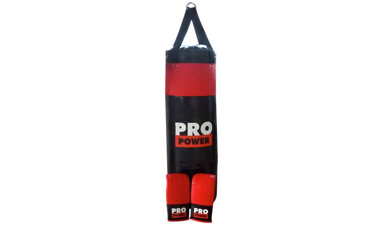 Pro Power 3ft Junior Punch Bag with Boxing Gloves