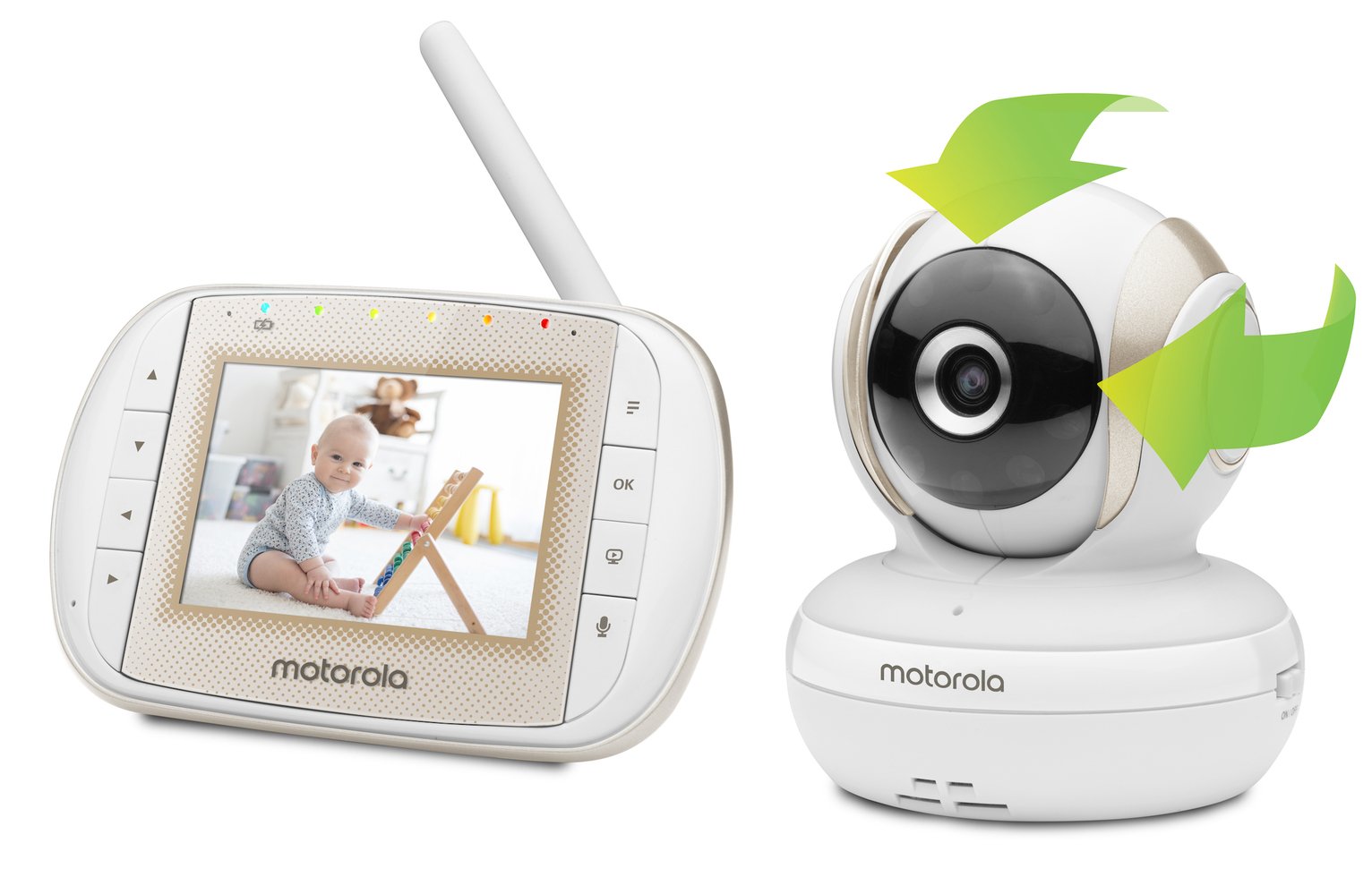 motorola mbp 30a video 3 inch baby monitor