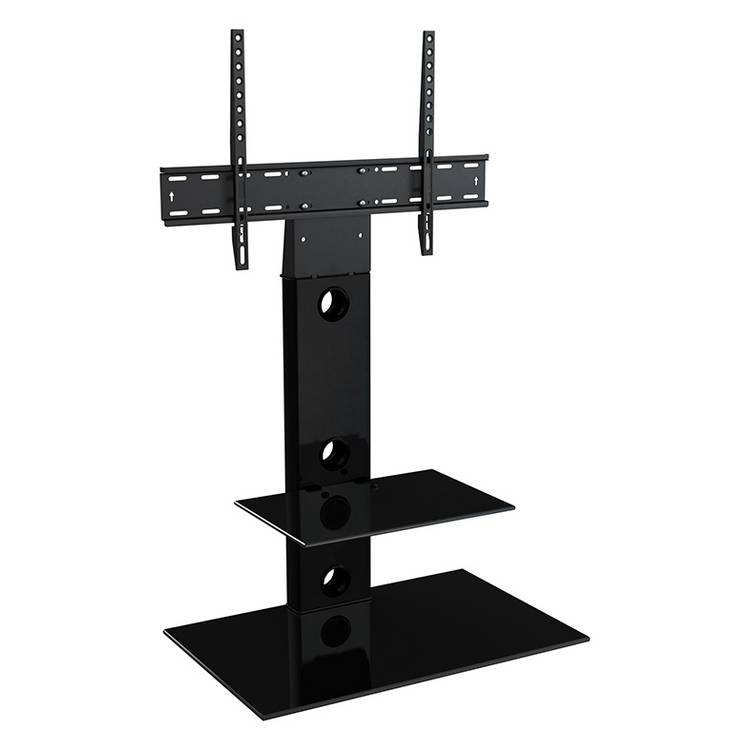 AVF Column Mount Up to 65 Inch TV Stand - Black 0