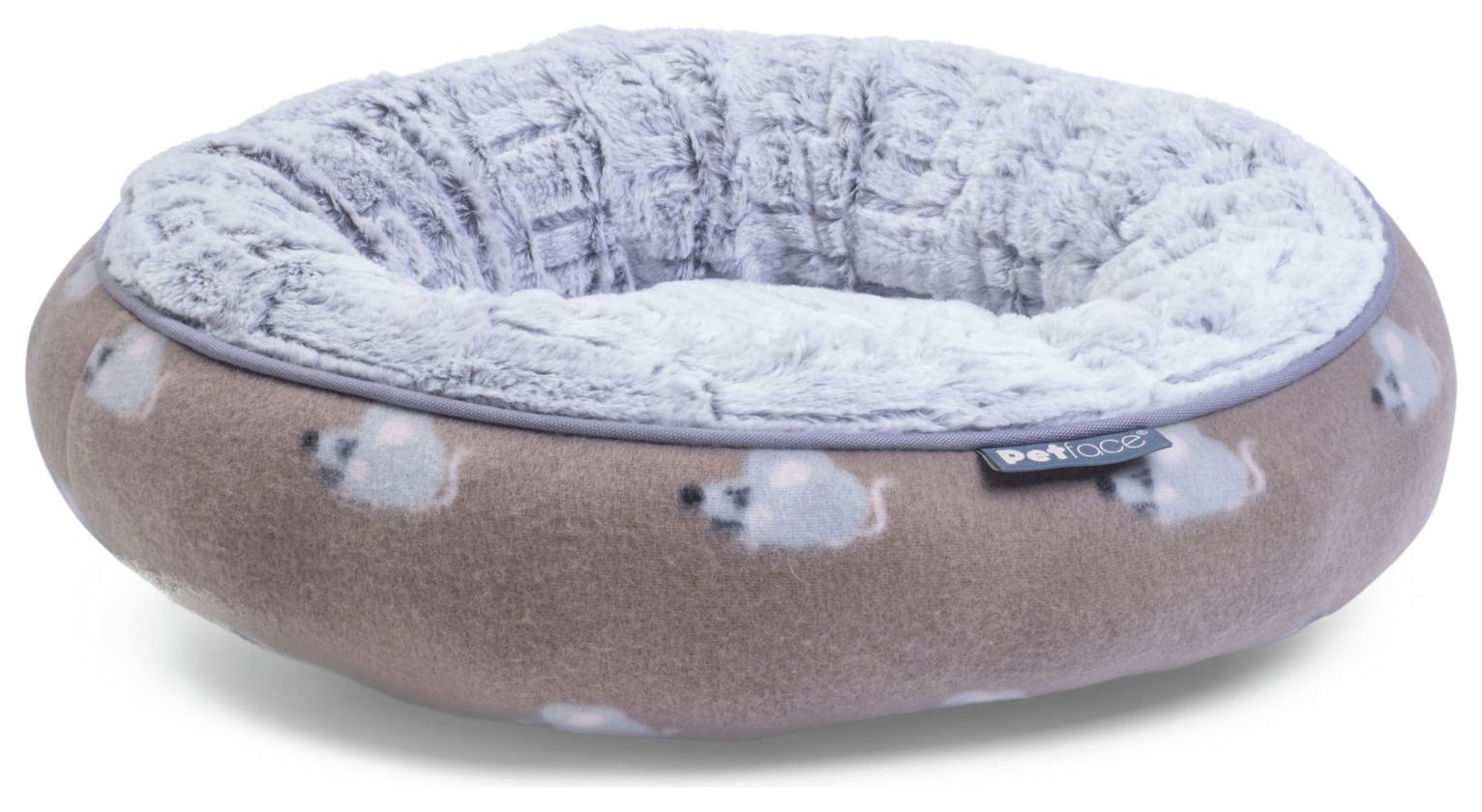 Petface Angry Mouse Donut Cat Bed - Small