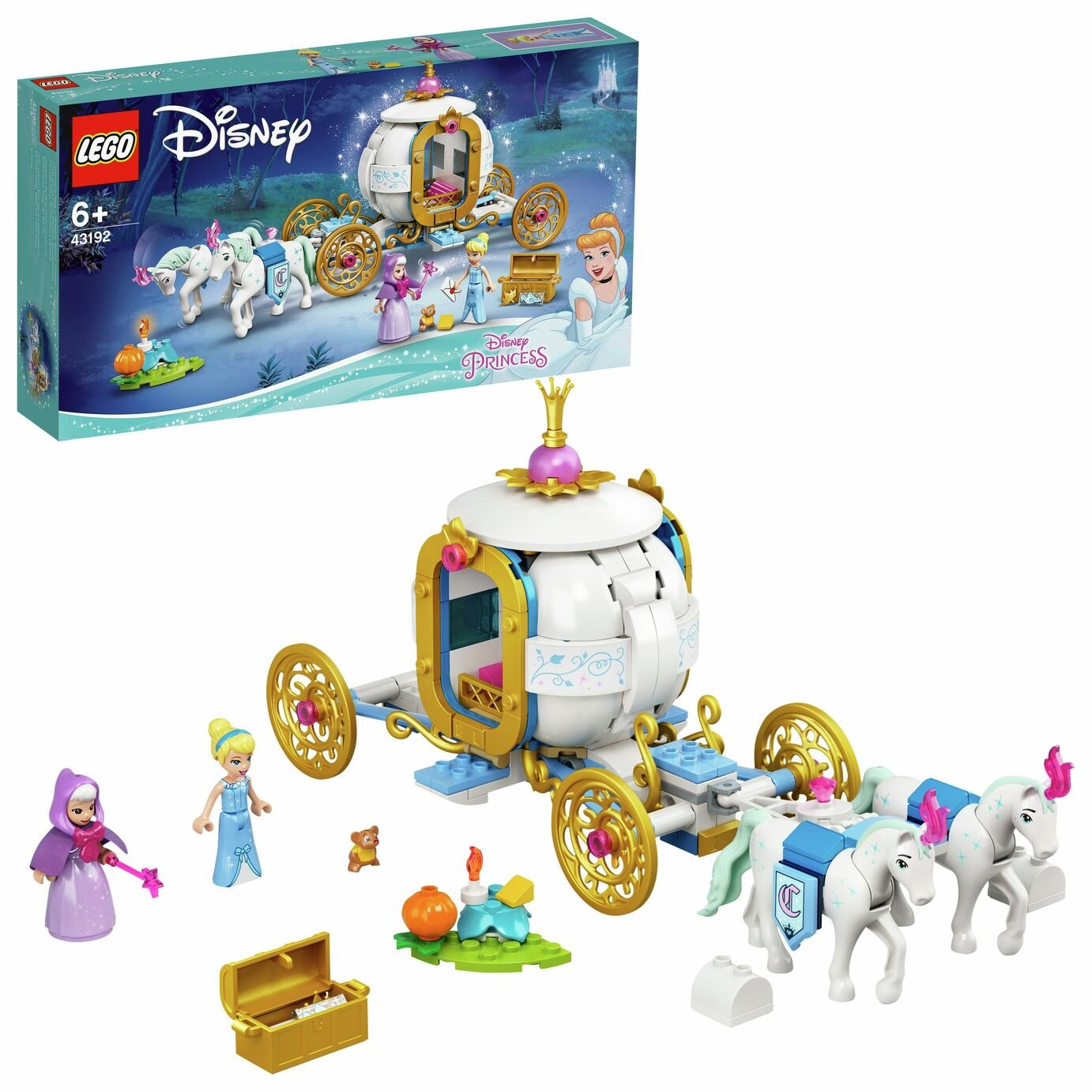 LEGO Disney Princess Cinderella's Royal Carriage Toy 43192 review