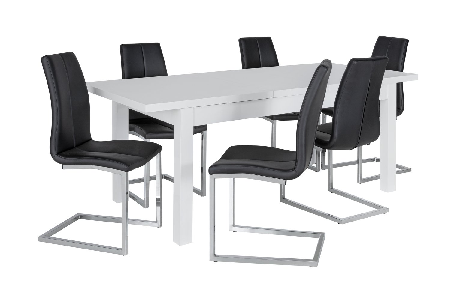 Argos Home Lyssa Extending XL Gloss Table & 6 Chairs Review