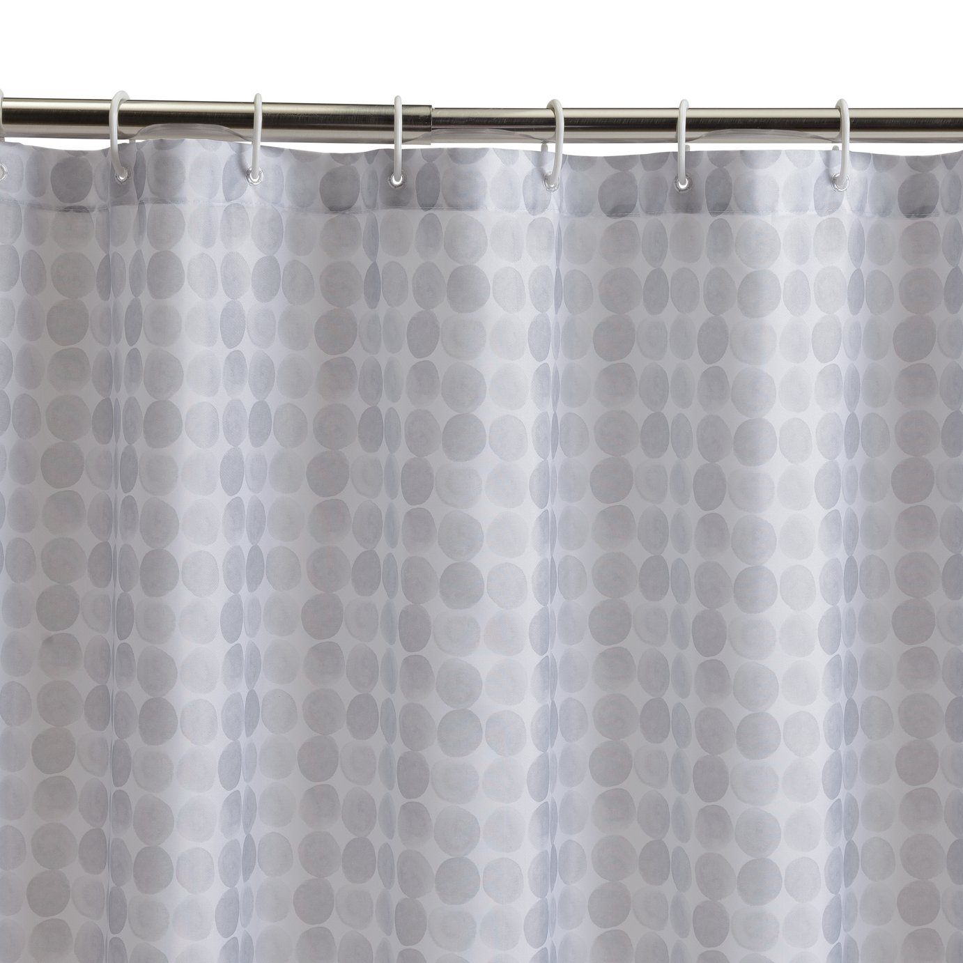 Habitat Spot Shower Curtain - Grey