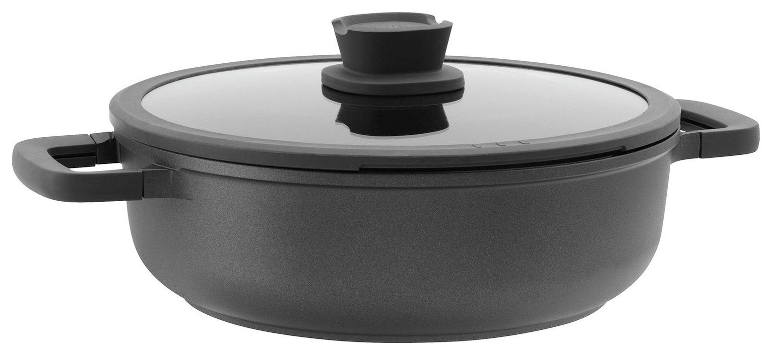 BergHOFF Leo 28cm Non Stick Aluminium Saute Pan with Lid