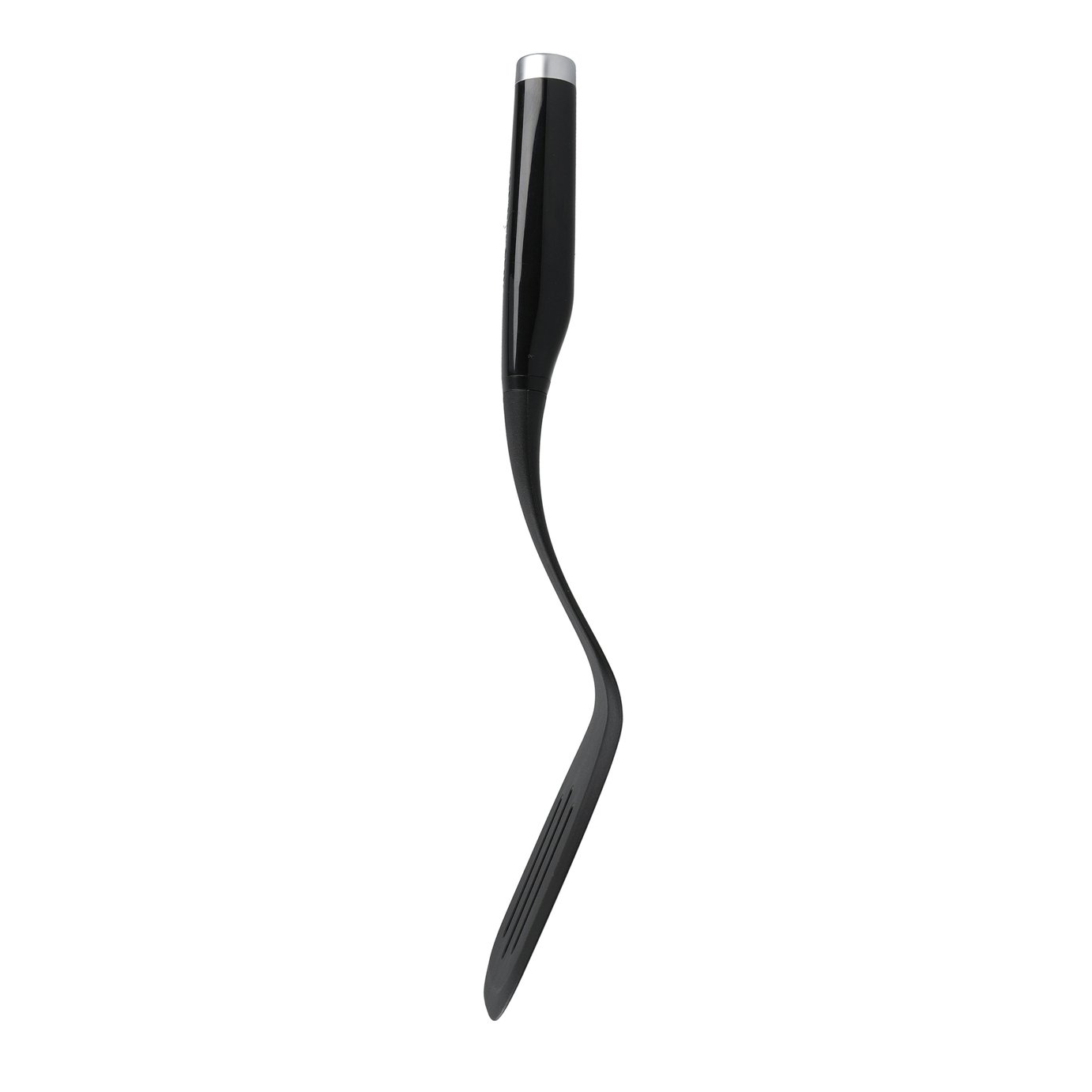 KitchenAid Classic Plastic Slotted Turner - Black