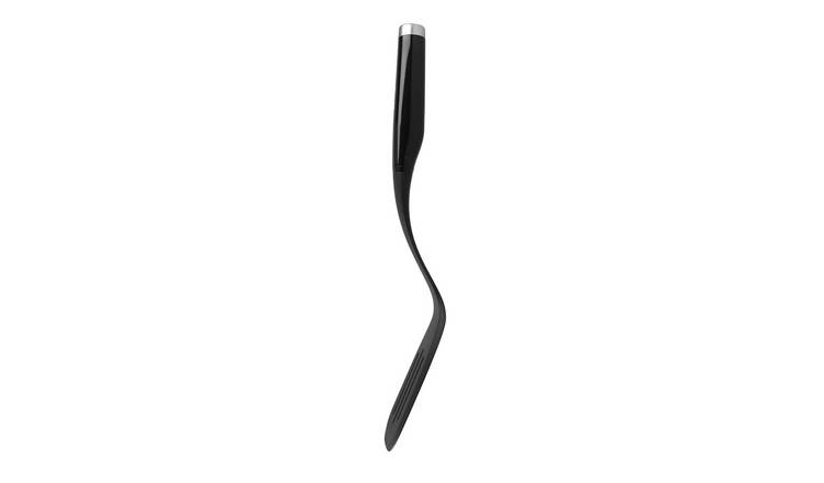 KitchenAid Classic Plastic Slotted Turner - Black