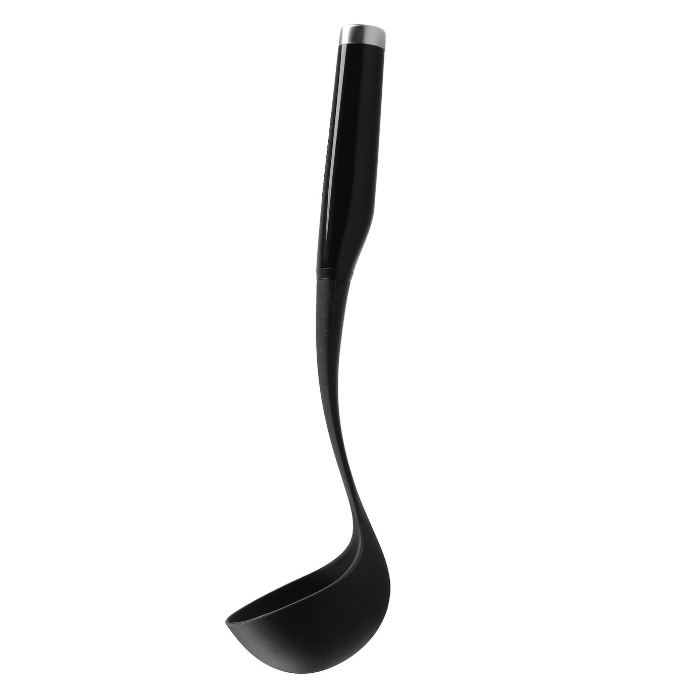 KitchenAid Classic Plastic Ladle - Black