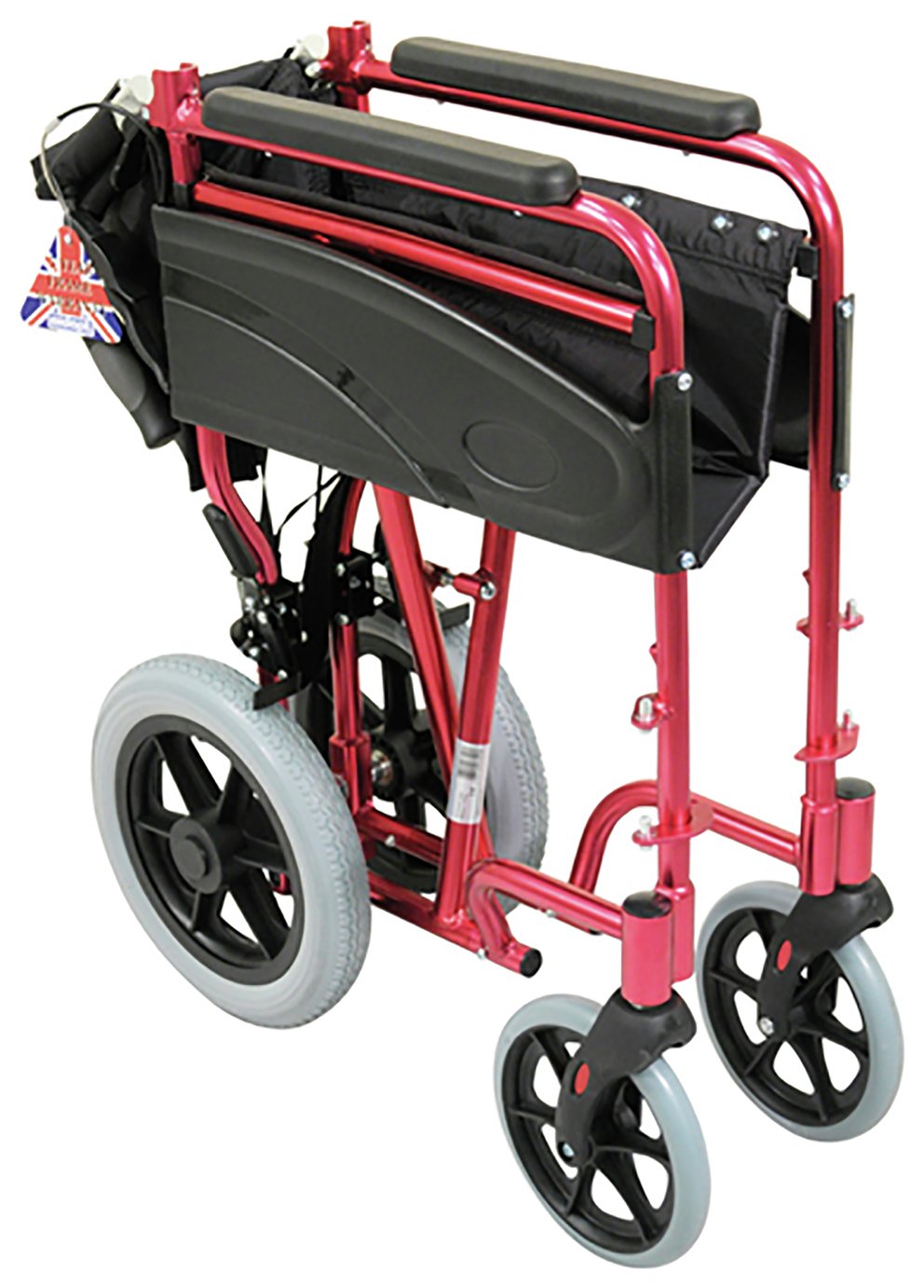 Aidapt Deluxe Transport Aluminium Pink Wheelchair Review