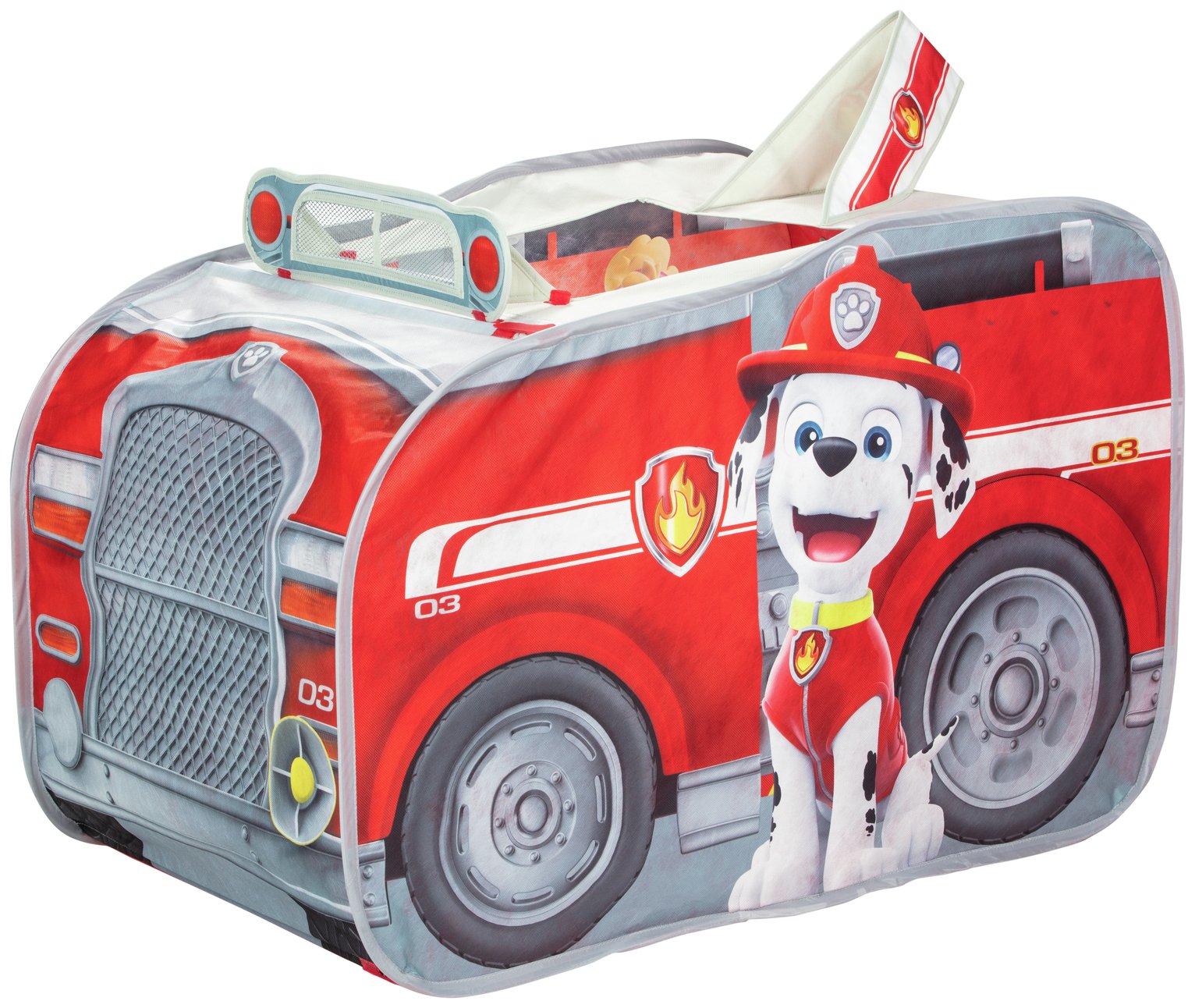 argos paw patrol fire truck