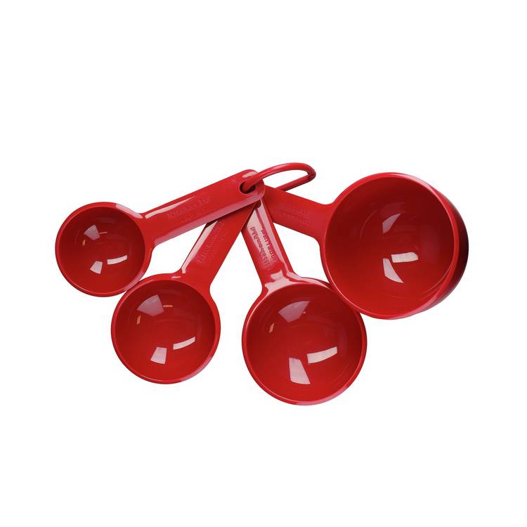 KitchenAid Set of 4 Measuring Cups - Empire Red 0