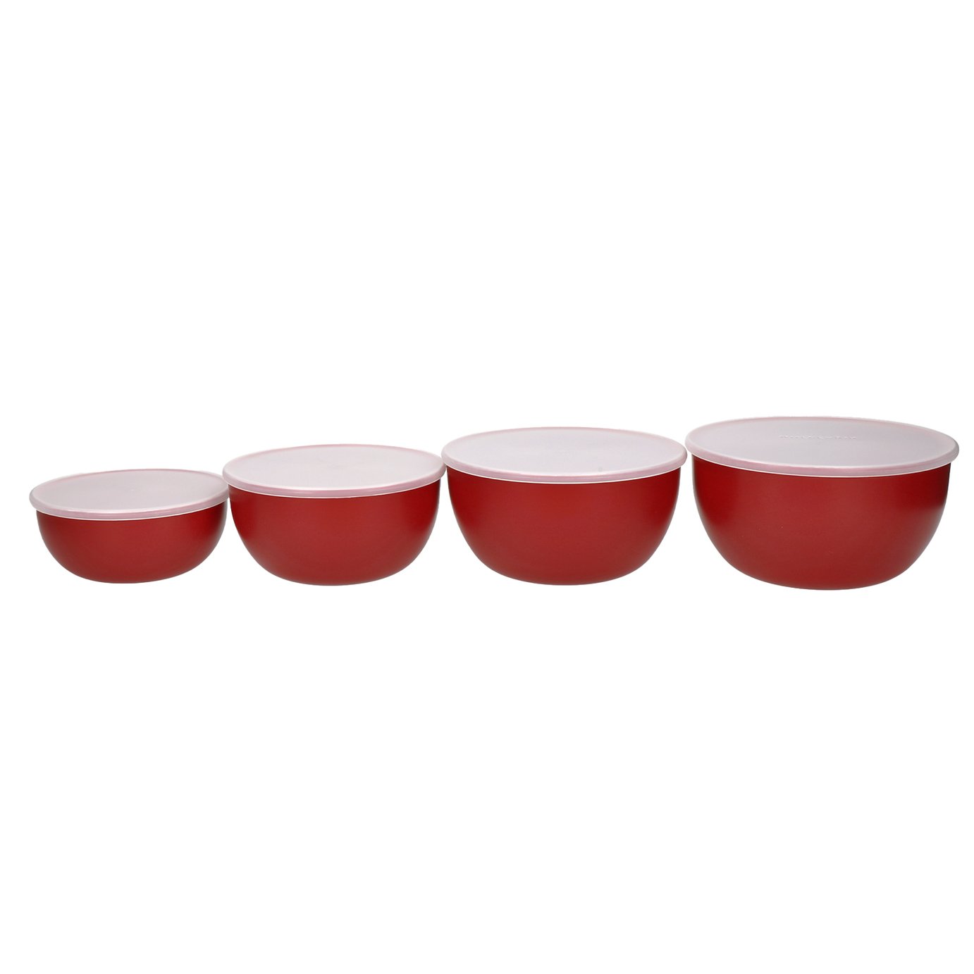 KitchenAid Set of 4 Mixing Bowls with Lids