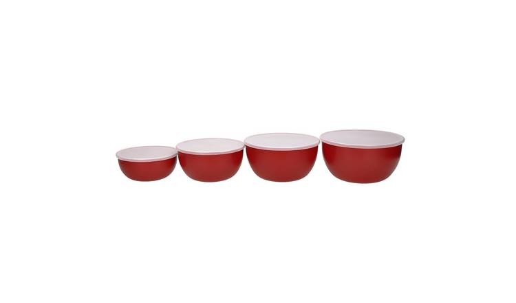 KitchenAid Set of 4 Mixing Bowls with Lids