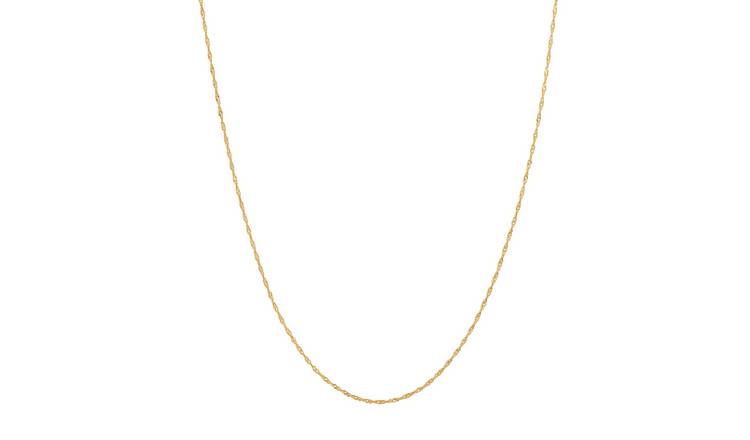 Twisted hot sale gold necklace