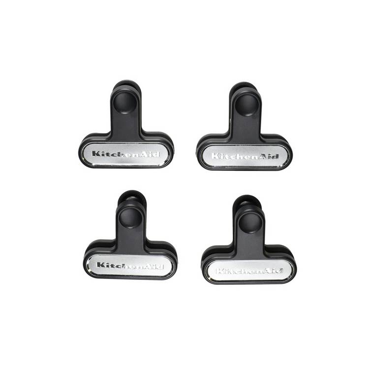 KitchenAid Set of 4 Small Bag Clips - Black 0