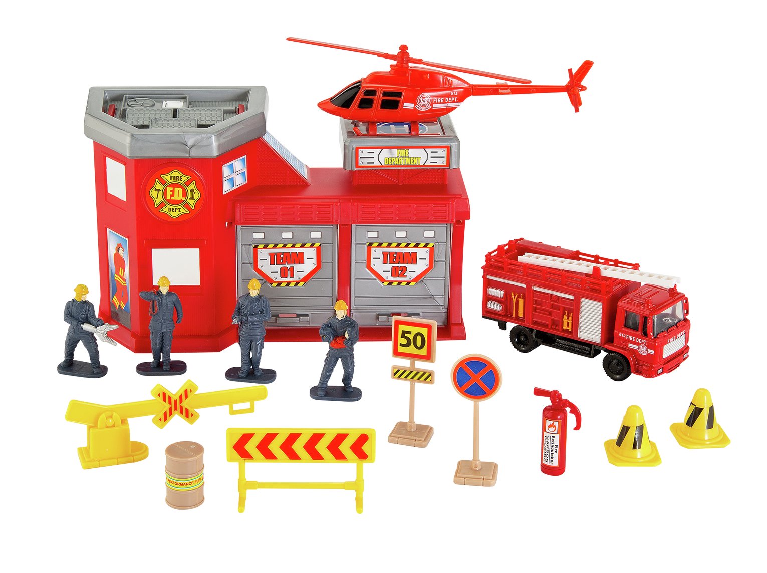 Chad Valley City Fire Station Playset
