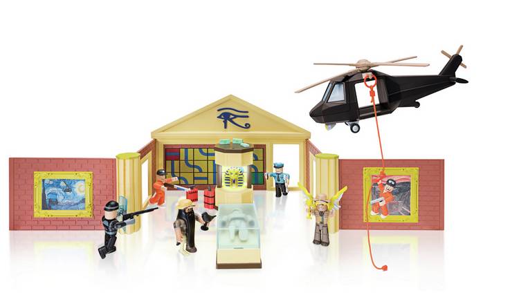Buy Roblox Jailbreak Museum Heist Deluxe Playset Playsets And Figures Argos - roblox toys argos