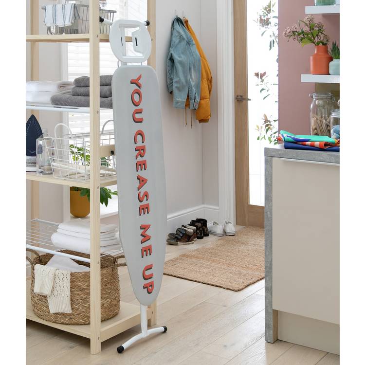 Argos Home Medium 110 x 34cm Ironing Board - Crease Me Up 0