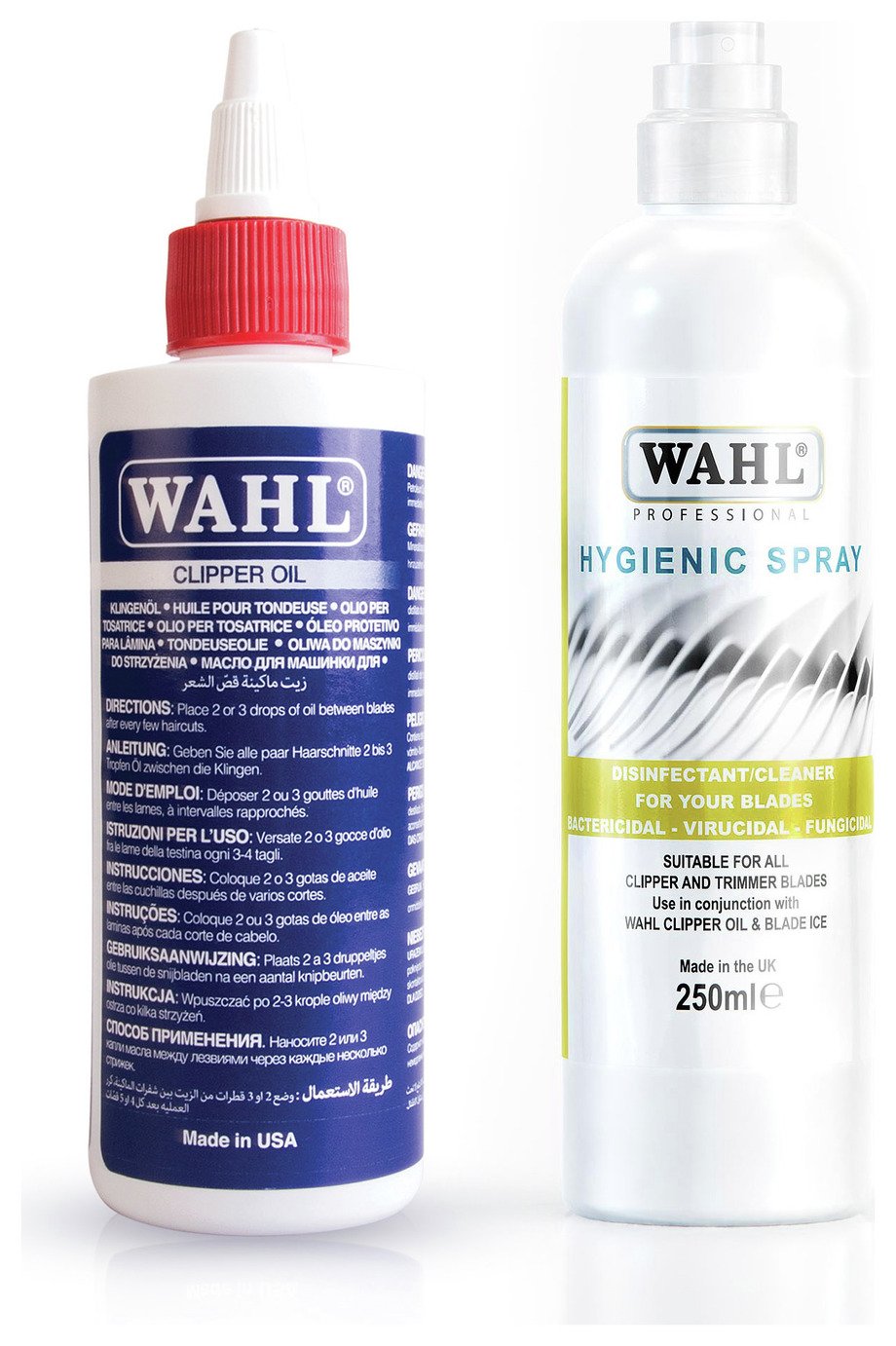 wahl dog clipper oil