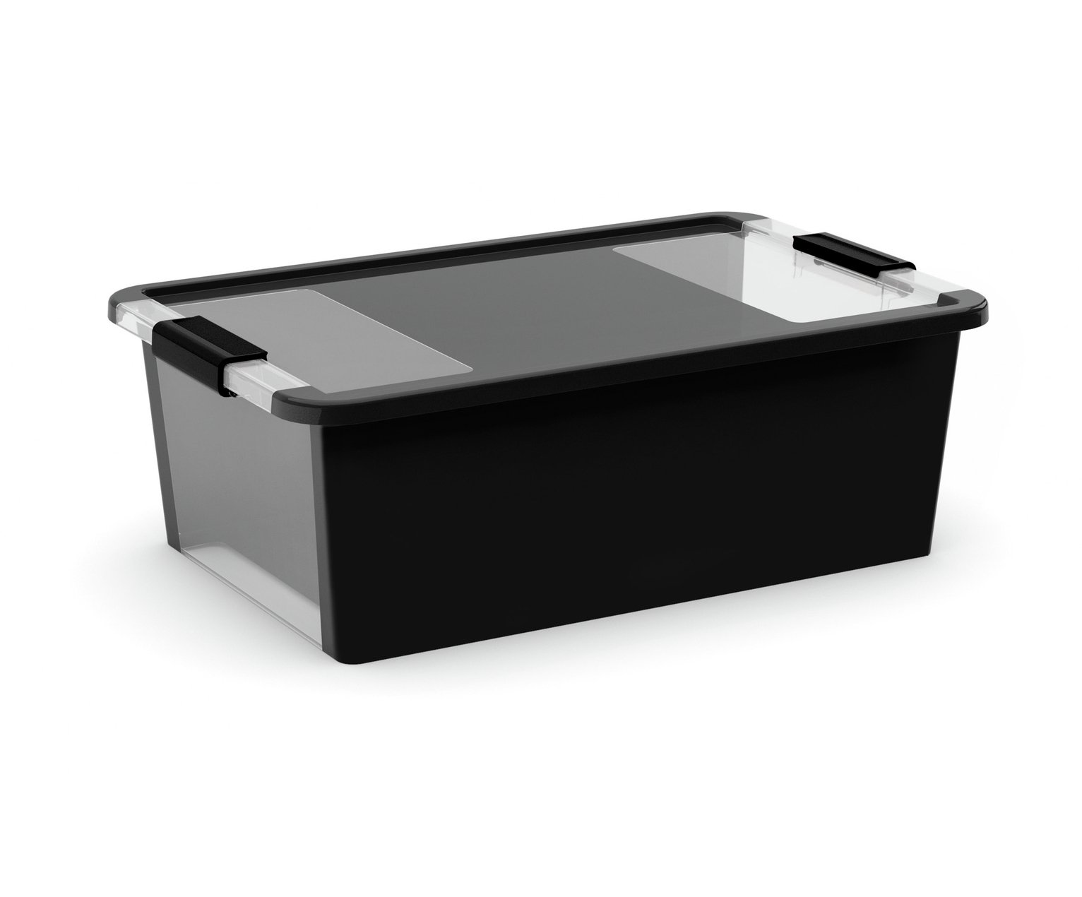 Curver Bi-Box Set of 3 26L Storage Boxes - Black