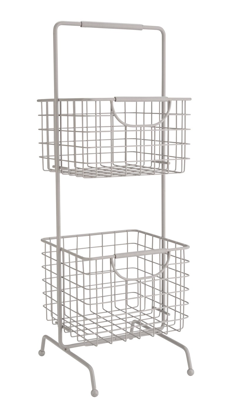 Argos Home 2 Tier Wire Storage Basket Review