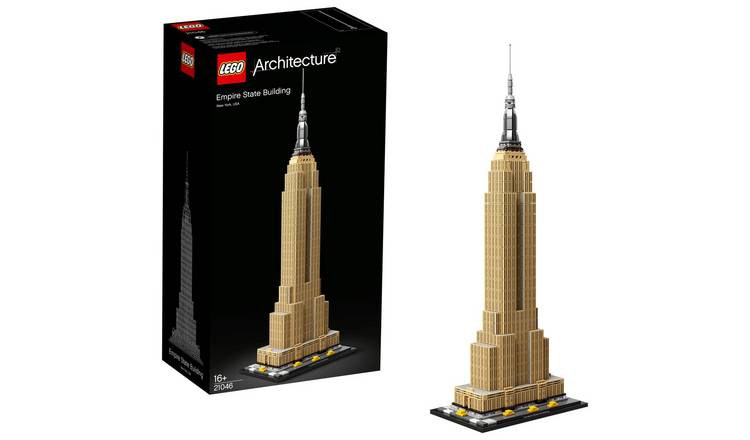 Buy Lego Architecture Empire State Building Kit 21046 Lego And Construction Toys Argos
