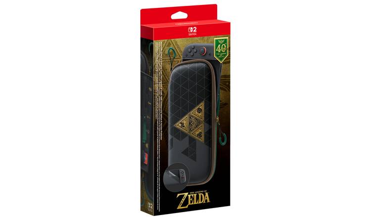 Nintendo Switch 2 Carrying Case Legend of Zelda 40th Anniversary Edn Pre-Order