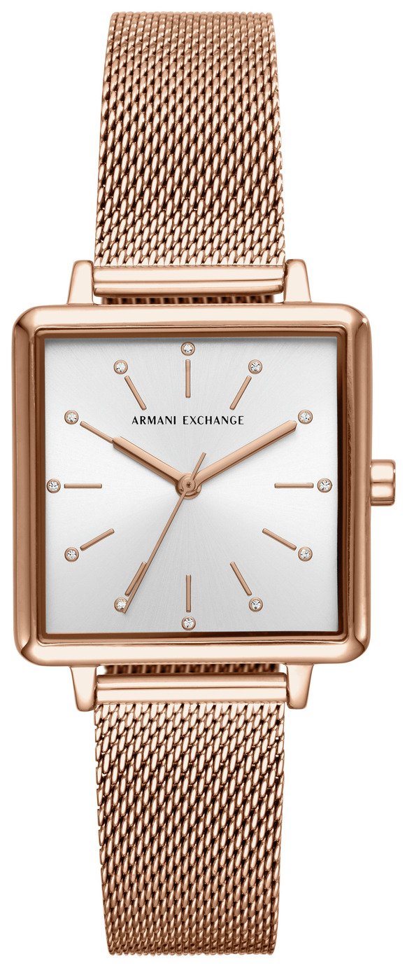 ladies armani exchange watches