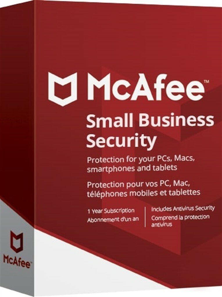 McAfee Small Business Security 1 Year 5 Devices