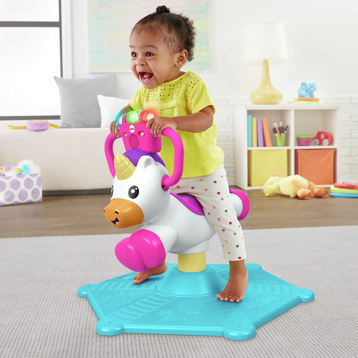 Fisher-Price Bounce and Spin Unicorn