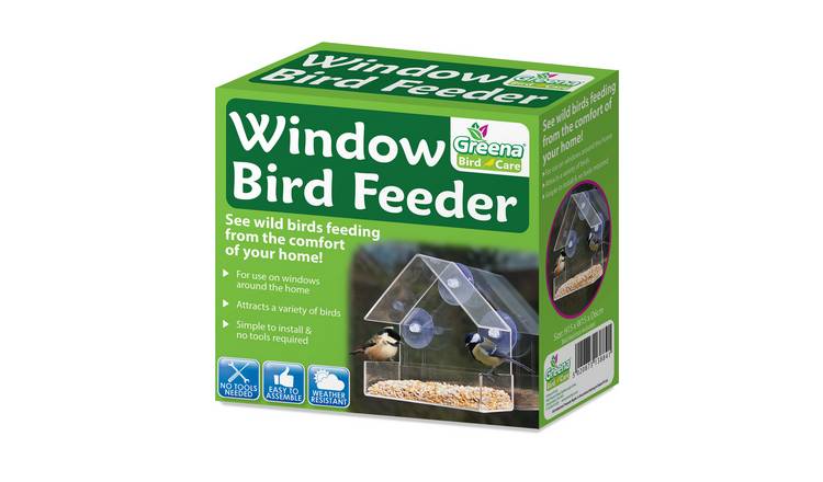 Greena Bird Care Window Bird Feeder