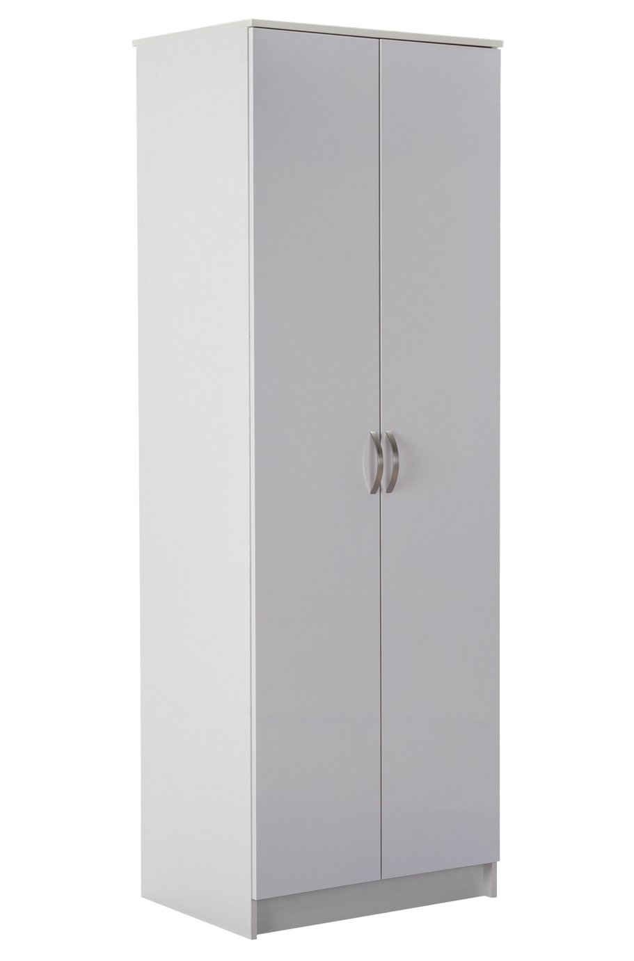 Argos Home Cheval Gloss 2 Door Wardrobe - White