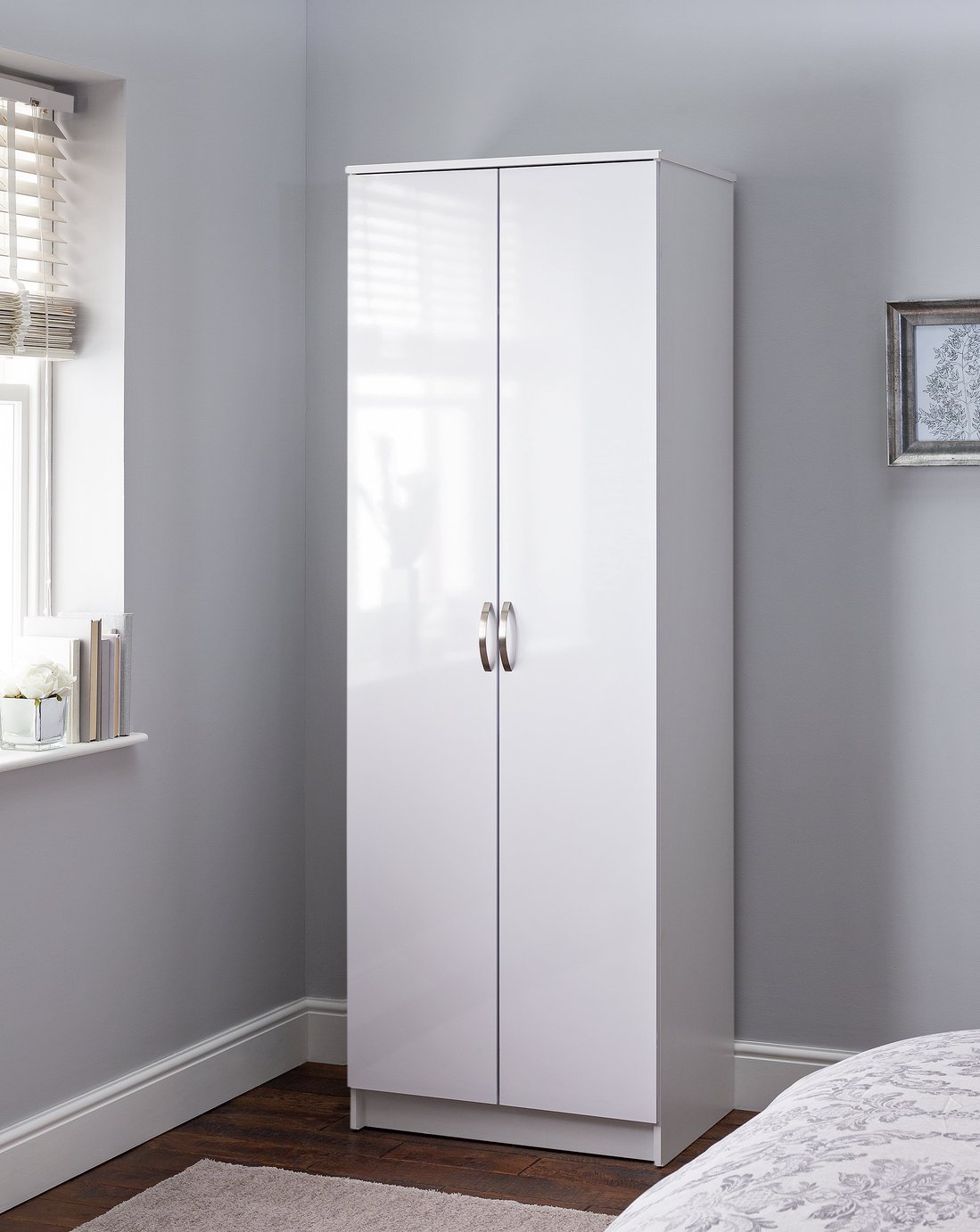 Argos Home Cheval Gloss 2 Door Wardrobe Review