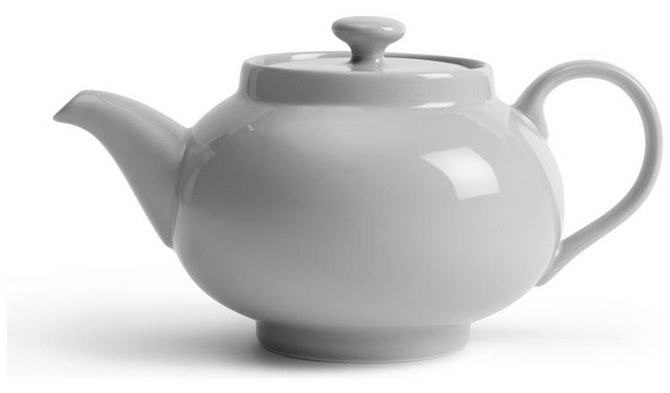 Buy Habitat Ceramic Tea pot - Grey, Teapots