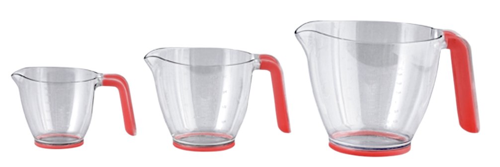 Argos Home Set of 3 Measuring Jugs