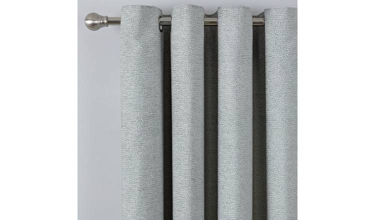 Buy Argos Home Chenille Lined Eyelet Curtains Duck Egg