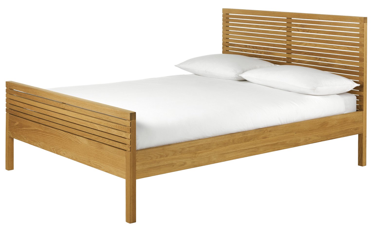 Habitat Max Kingsize Wooden Bed Frame - Oak