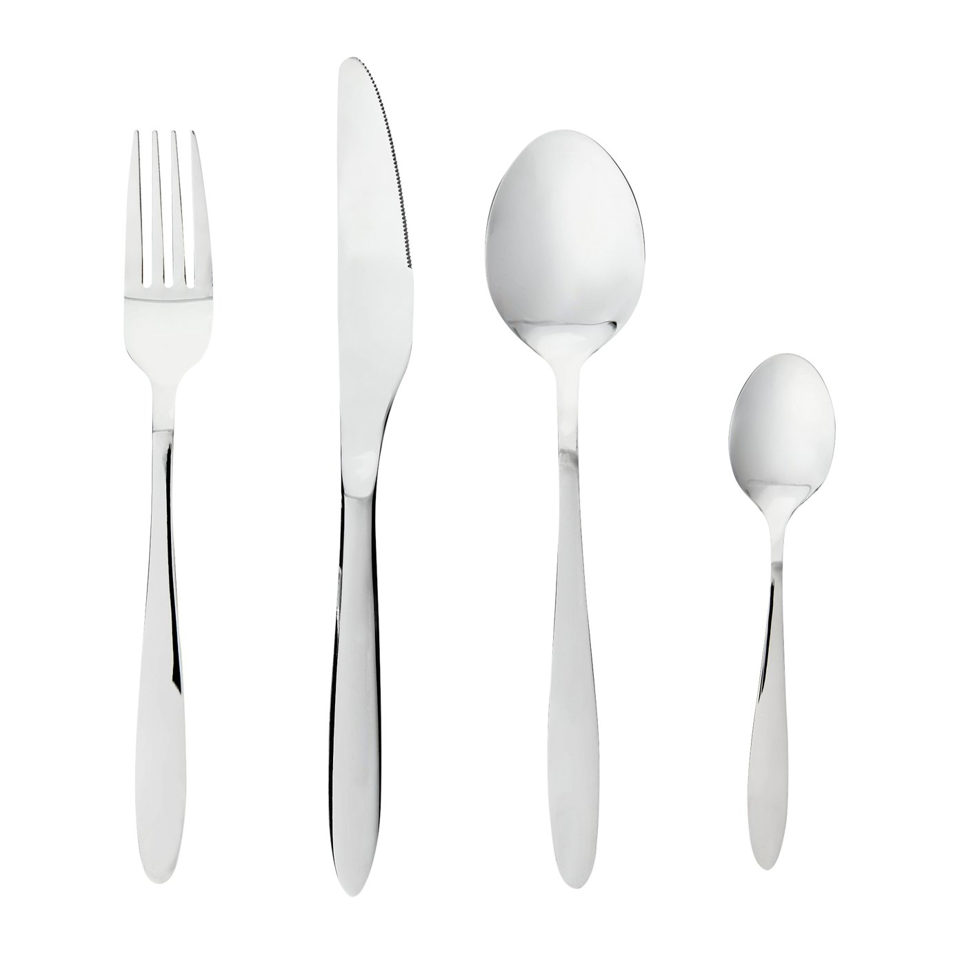 Habitat Simplicity 32 Piece Stainless Steel Cutlery Set