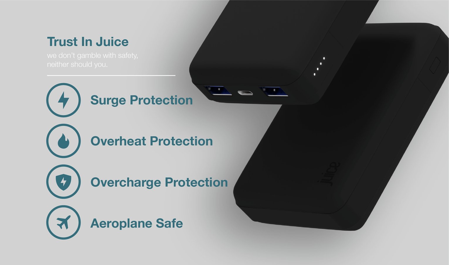 Juice 3 10000mAh Portable Power Bank Black (9312737) Argos Price
