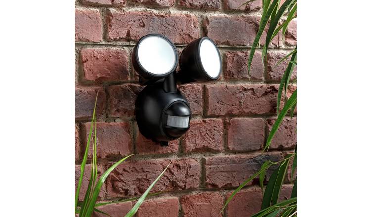 Argos Home Twin PIR Battery Operated Outdoor Wall Light