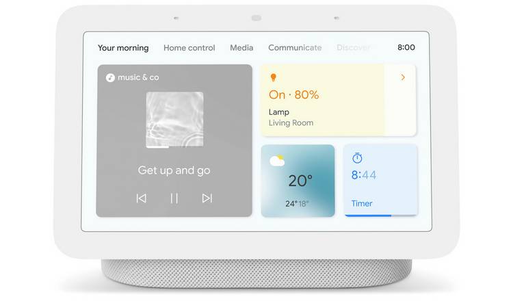 Google Nest Hub 2nd Gen Smart Speaker With Screen - White