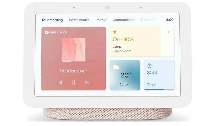 Google Nest Hub 2nd Gen Smart Speaker with Screen - Sand