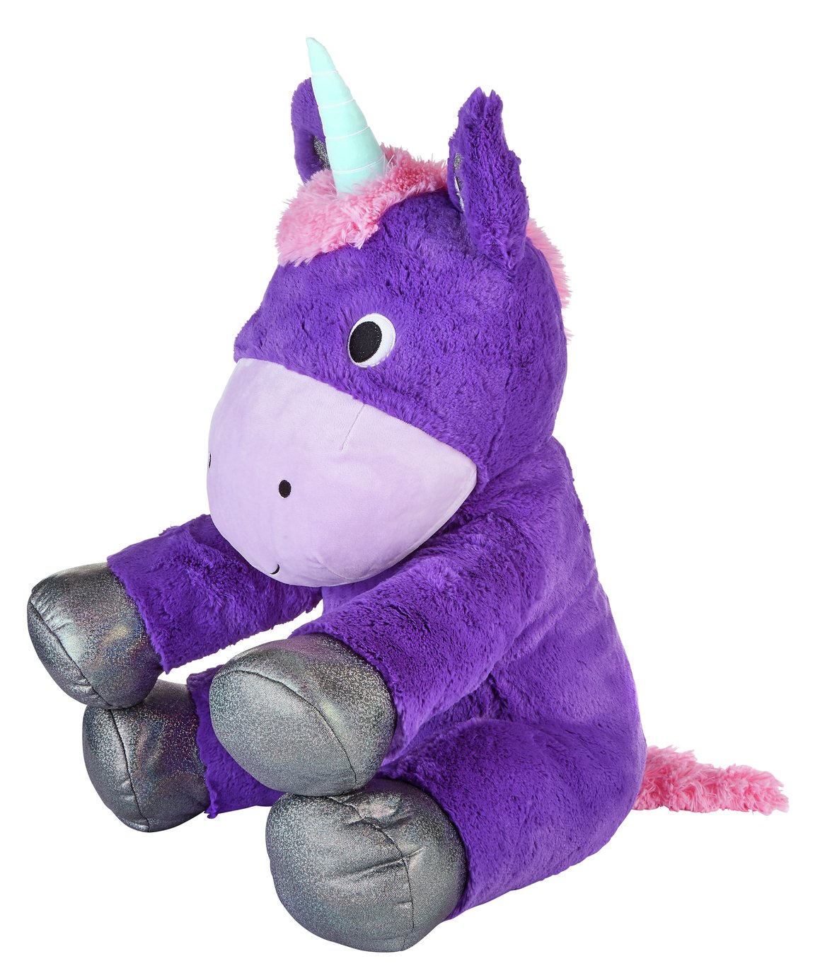 large plush unicorn