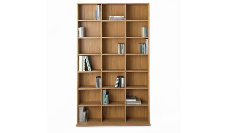 Buy Argos Home Islington Cd And Dvd Media Storage Oak Effect