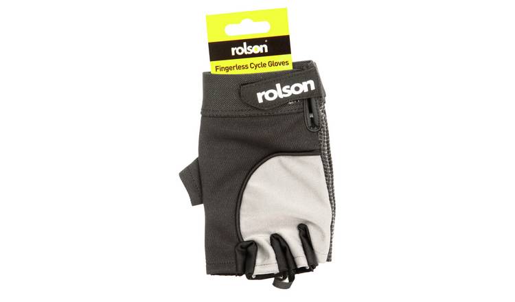 Buy Rolson Fingerless Cycle Gloves Cycling gloves Argos